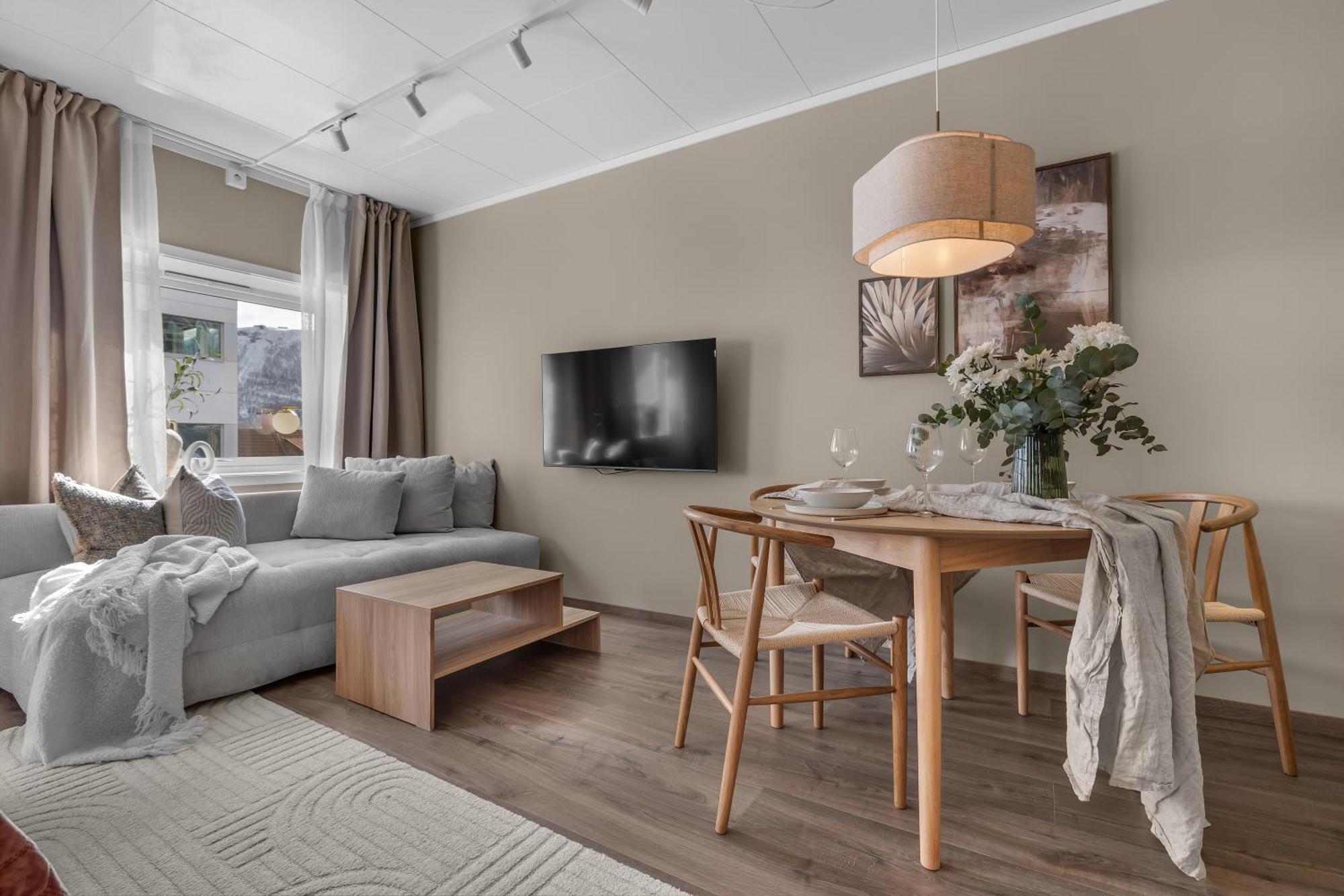 Supercentral City Apartment Eik Tromsø Zewnętrze zdjęcie